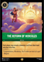 007-118 - The Return of Hercelues (FOIL)