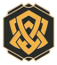 19 - Amber Ink Icon Pin