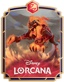 The First Chapter - Scar – Fiery Usurper Lorcana League Pin