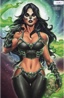 Grimm Fairy Tales: 2022 Holiday Pinup Special # 1F (November Silver Collectible Cover, Limited to 299)